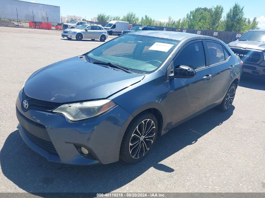 2015 Toyota Corolla S Plus VIN: 5YFBURHEXFP244223 Lot: 40119218