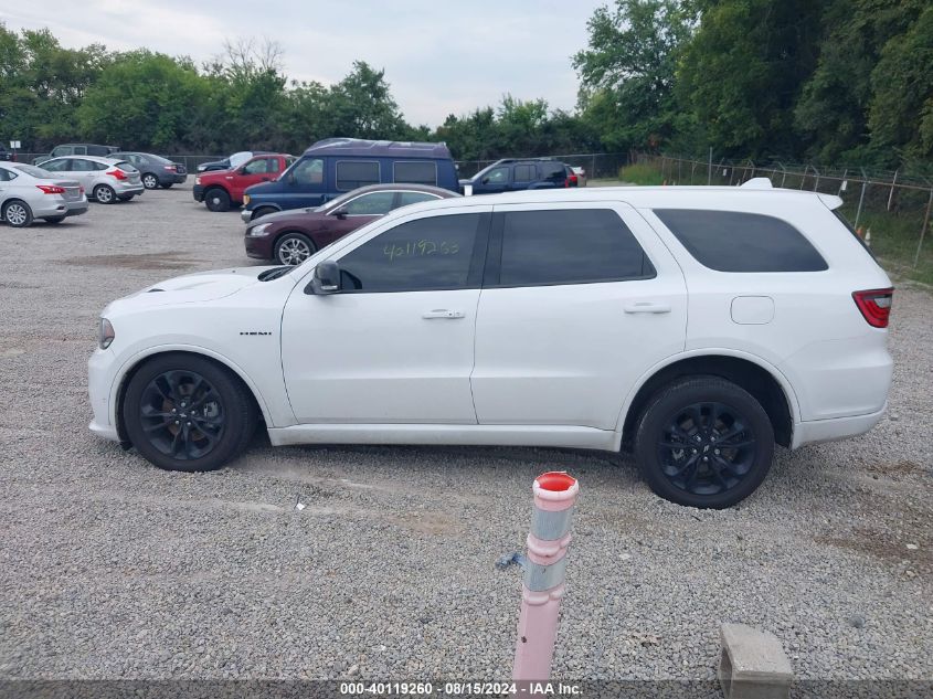 2020 Dodge Durango R/T Awd VIN: 1C4SDJCT3LC248691 Lot: 40119260