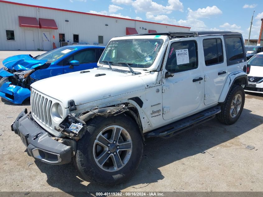 2018 JEEP WRANGLER UNLIMITED SAHARA 4X4 - 1C4HJXEG4JW155423