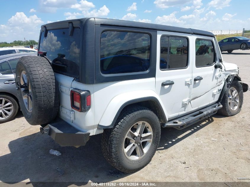 2018 JEEP WRANGLER UNLIMITED SAHARA 4X4 - 1C4HJXEG4JW155423