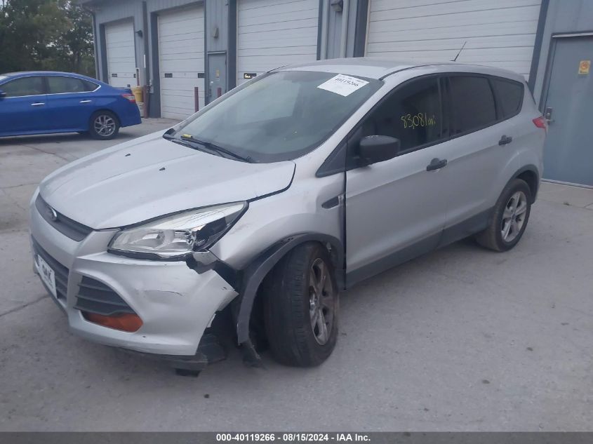 2014 Ford Escape S VIN: 1FMCU0F7XEUE41362 Lot: 40119266