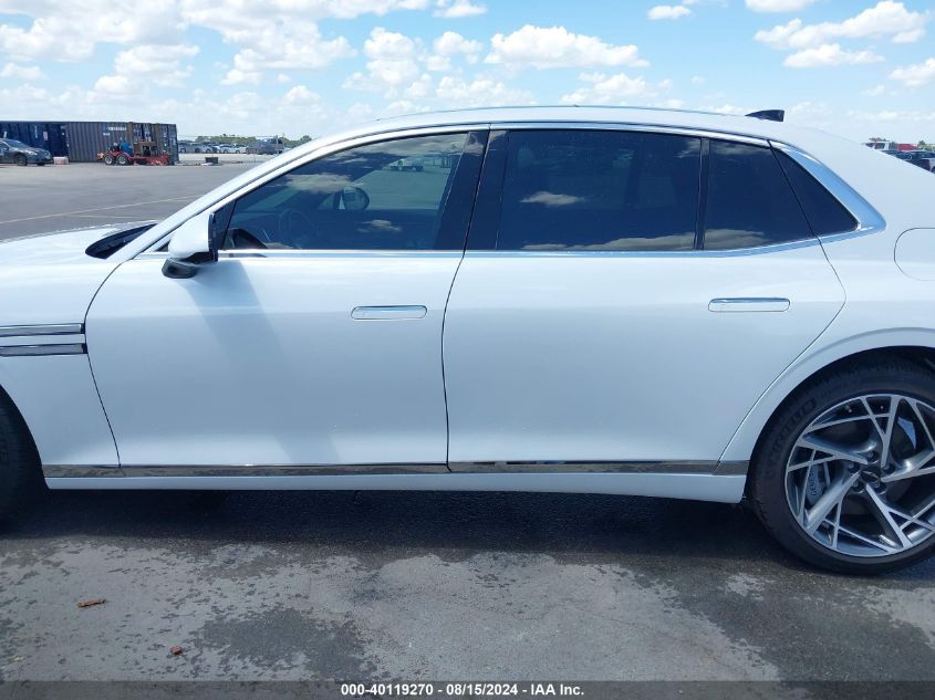 2023 Genesis G90 3.5T Awd VIN: KMTFB4SD5PU019885 Lot: 40119270