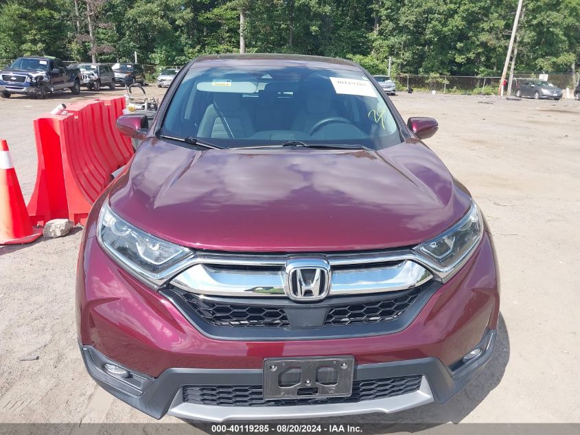 2019 Honda Cr-V Ex VIN: 7FARW2H50KE005919 Lot: 40119285