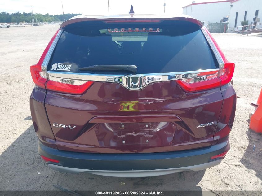 2019 Honda Cr-V Ex VIN: 7FARW2H50KE005919 Lot: 40119285