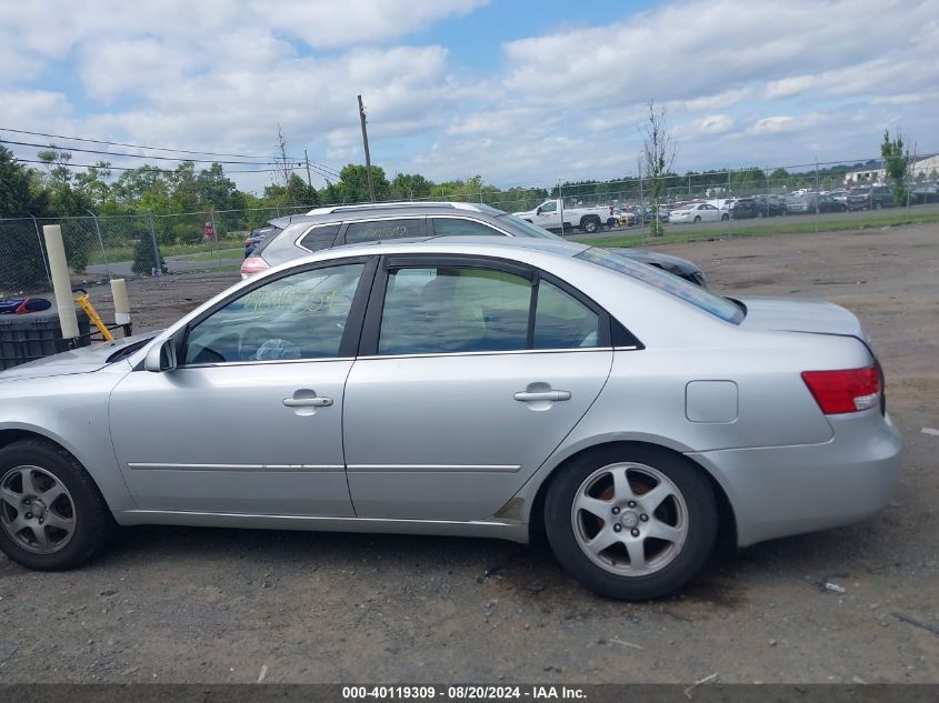 2006 Hyundai Sonata Gls VIN: 5NPEU46C36H114556 Lot: 40119309