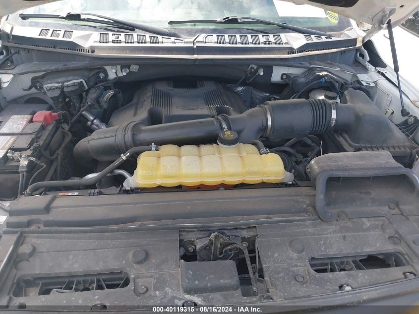 2017 Ford F-150 Lariat VIN: 1FTEW1EG2HKD91085 Lot: 40119315