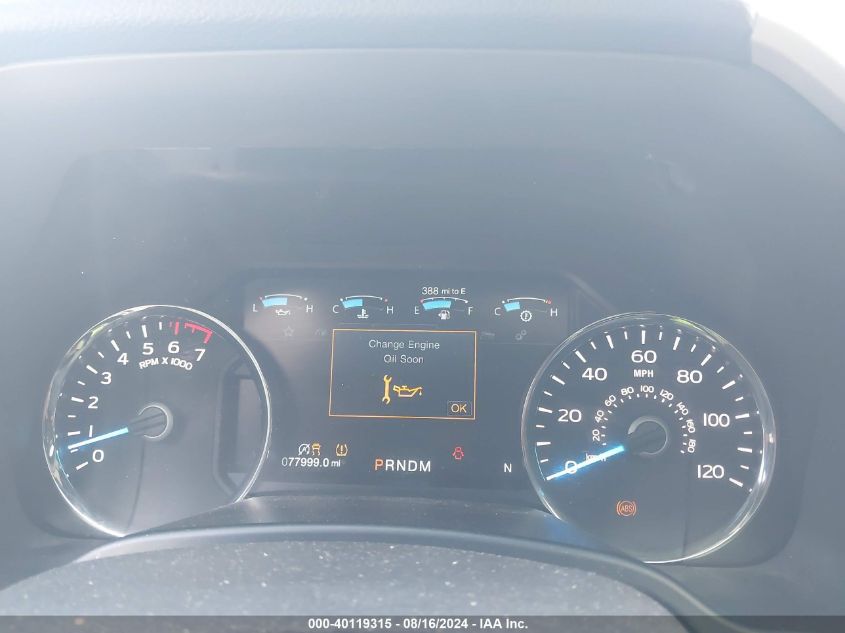 2017 Ford F-150 Lariat VIN: 1FTEW1EG2HKD91085 Lot: 40119315