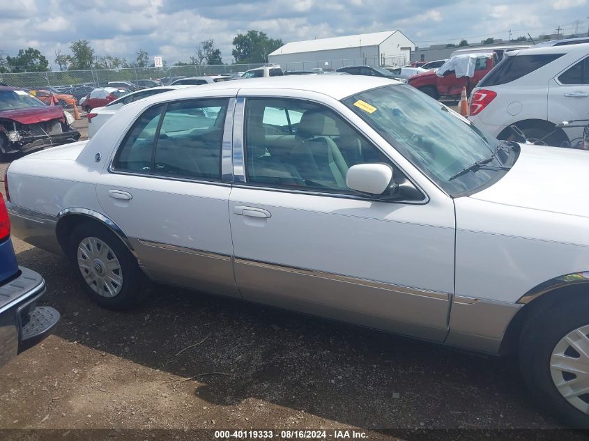 2004 Mercury Grand Marquis Gs VIN: 2MEFM74W14X644327 Lot: 40119333