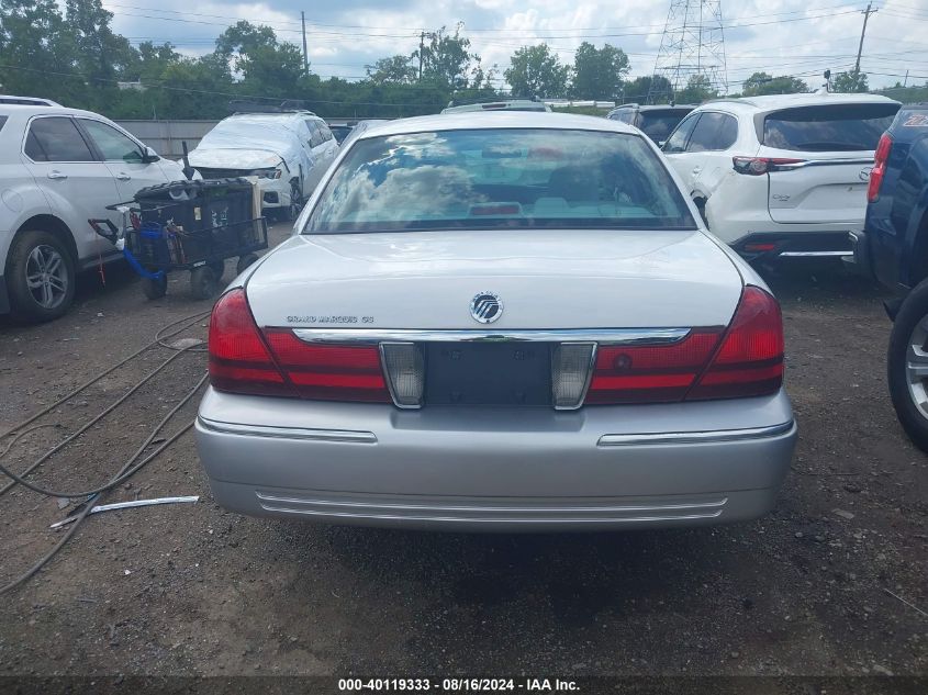 2004 Mercury Grand Marquis Gs VIN: 2MEFM74W14X644327 Lot: 40119333