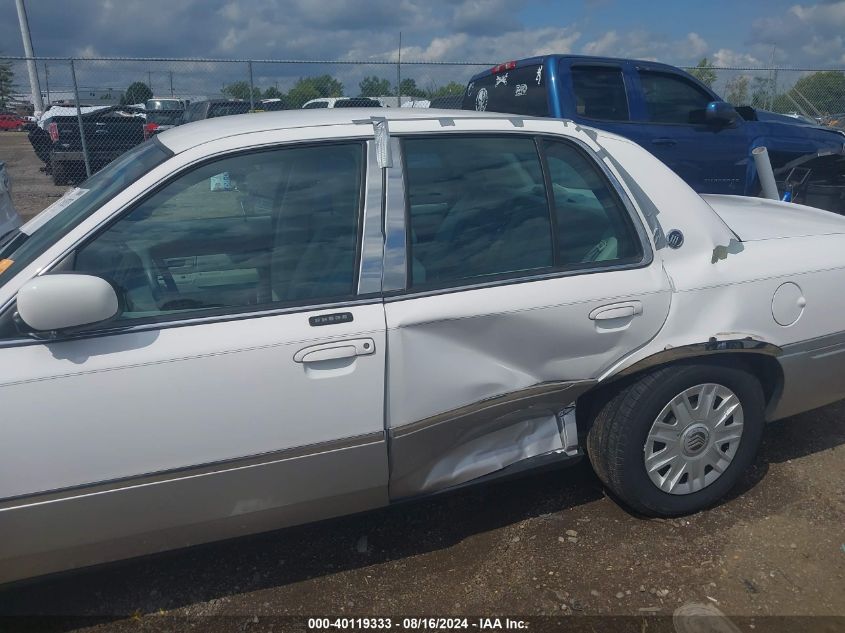 2004 Mercury Grand Marquis Gs VIN: 2MEFM74W14X644327 Lot: 40119333