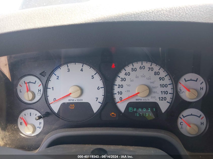 2008 Dodge Ram 1500 Slt VIN: 1D7HA18248S565661 Lot: 40119343