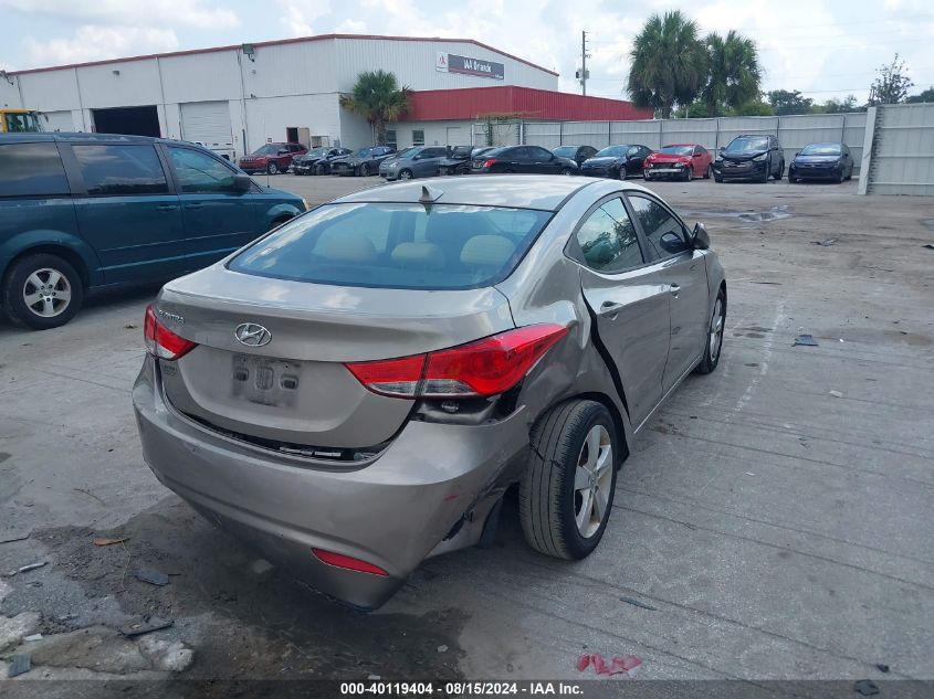 2013 Hyundai Elantra Gls VIN: 5NPDH4AE9DH300947 Lot: 40119404