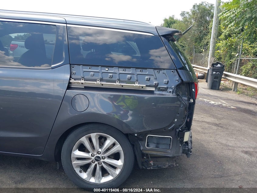 2015 KIA SEDONA SX LUXURY - KNDME5C14F6025736
