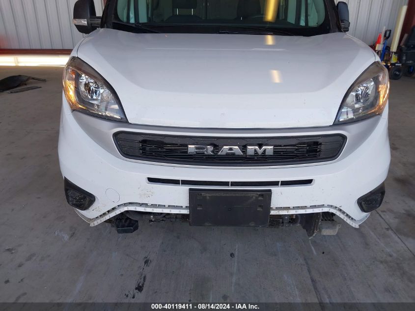 2022 Ram Promaster City Cargo Van VIN: ZFBHRFAB4N6Y16616 Lot: 40119411