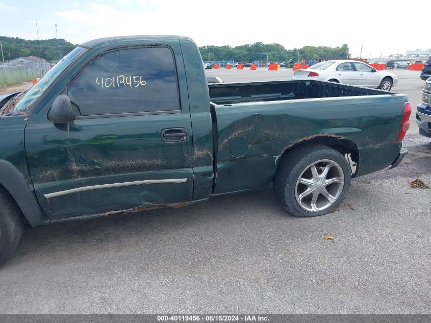 2003 Chevrolet Silverado 1500 VIN: 1GCEC14T43Z196662 Lot: 40410827