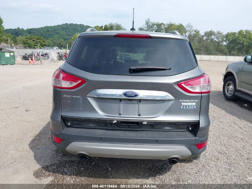 2014 Ford Escape Titanium VIN: 1FMCU0JX7EUC90729 Lot: 40119464