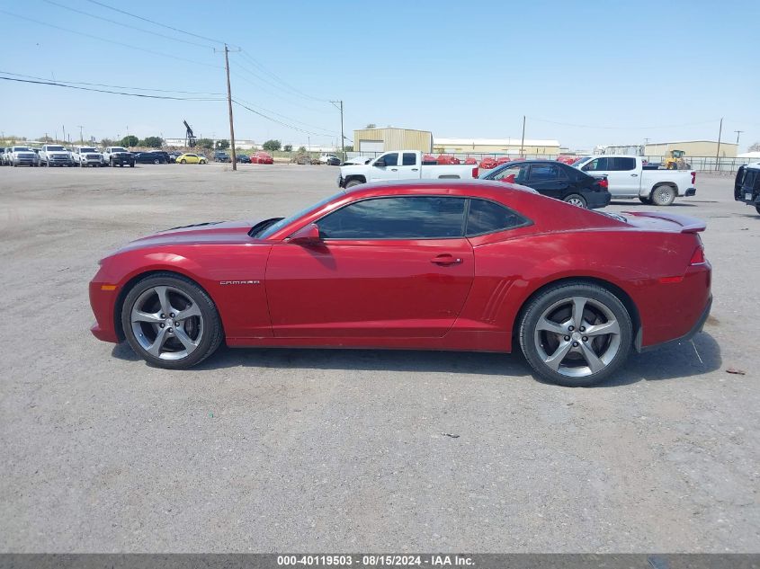 2014 Chevrolet Camaro 2Ss VIN: 2G1FK1EJ9E9245705 Lot: 40119503