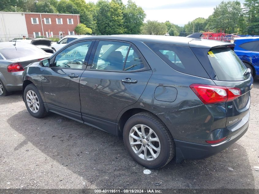 2018 Chevrolet Equinox Ls VIN: 3GNAXHEV2JL378545 Lot: 40119511