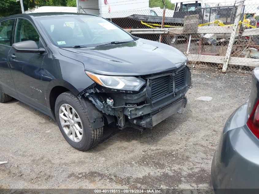 2018 Chevrolet Equinox Ls VIN: 3GNAXHEV2JL378545 Lot: 40119511