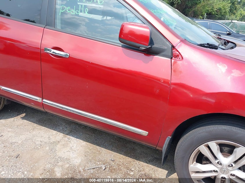 2013 Nissan Rogue Sv VIN: JN8AS5MV1DW644518 Lot: 40119516