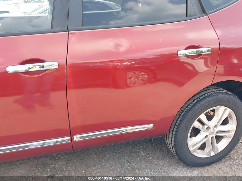 2013 Nissan Rogue Sv VIN: JN8AS5MV1DW644518 Lot: 40119516