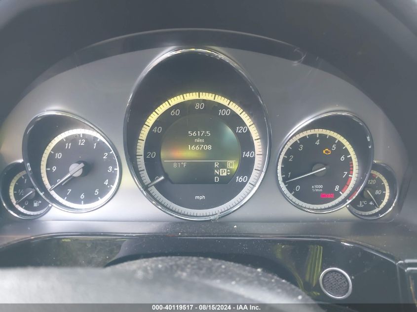 2010 Mercedes-Benz E 350 4Matic VIN: WDDHF8HB1AA066158 Lot: 40119517