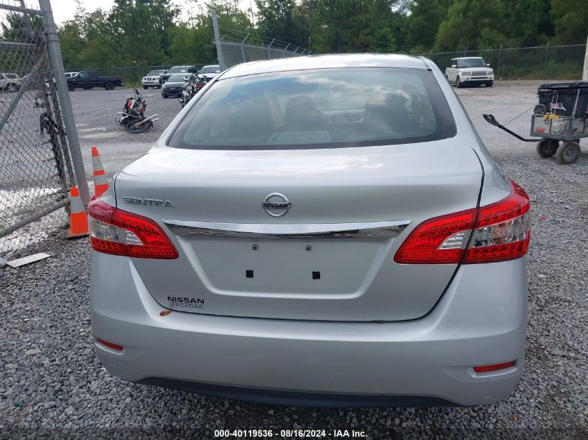 2015 Nissan Sentra S VIN: 3N1AB7AP4FY374597 Lot: 40119536