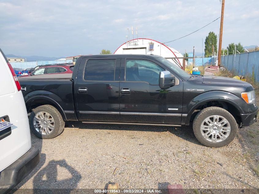 2012 Ford F-150 Platinum VIN: 1FTFW1ET6CFA95926 Lot: 40119543