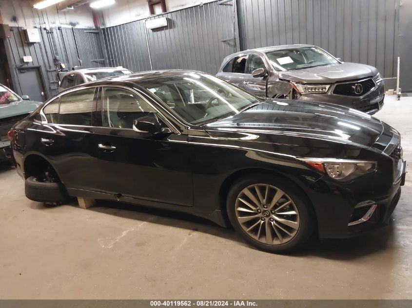 2023 Infiniti Q50 Luxe VIN: JN1EV7BR7PM541712 Lot: 40119562