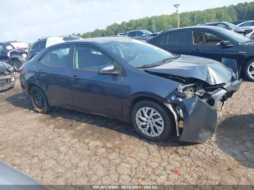 2019 Toyota Corolla Le VIN: 5YFBURHE5KP874838 Lot: 40119564