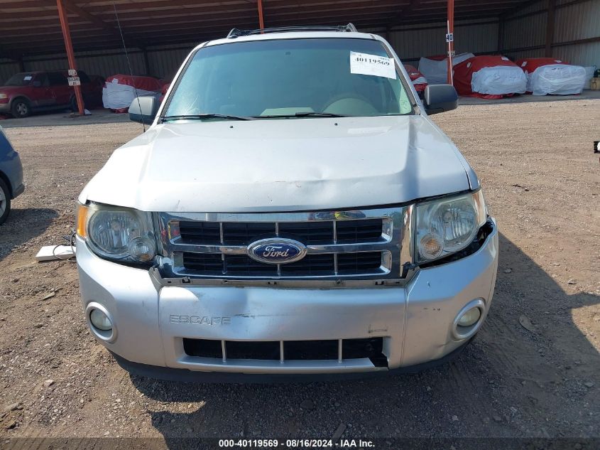 2012 Ford Escape Xlt VIN: 1FMCU0D77CKC12861 Lot: 40119569