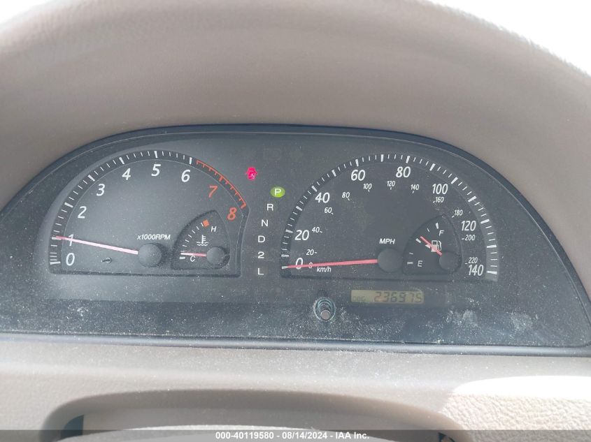 2003 Toyota Camry Le VIN: 4T1BE32K23U757145 Lot: 40119580