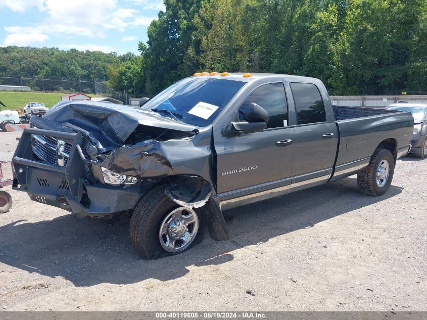 2003 Dodge Ram 2500 Slt/Laramie/St VIN: 3D7KU28C73G787865 Lot: 40119608