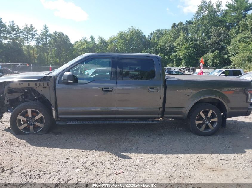 2016 FORD F-150 XLT - 1FTFW1EF7GFB90205