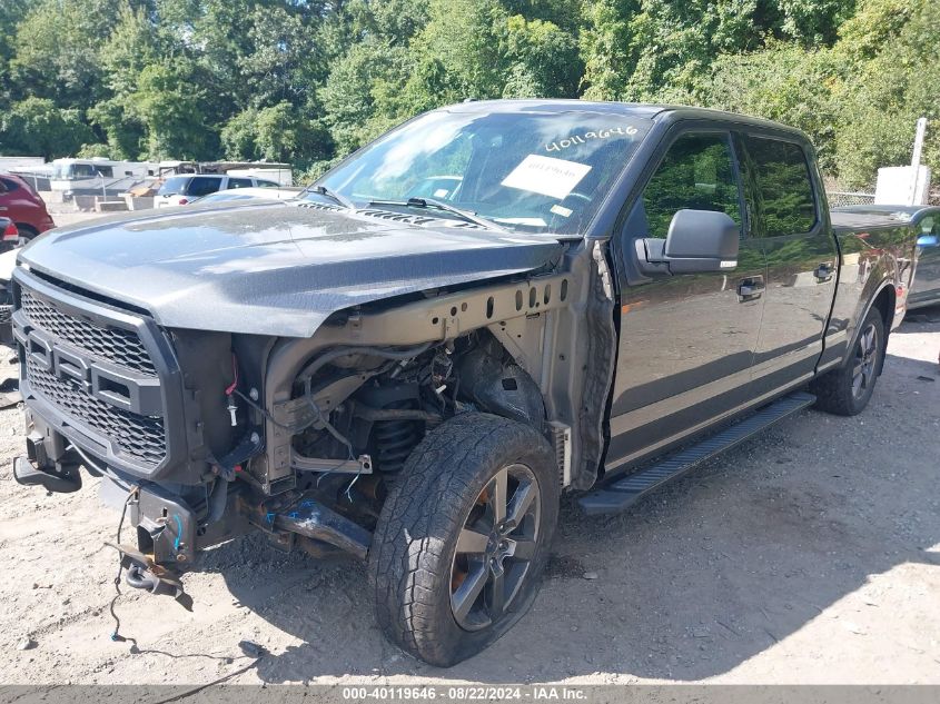 2016 FORD F-150 XLT - 1FTFW1EF7GFB90205