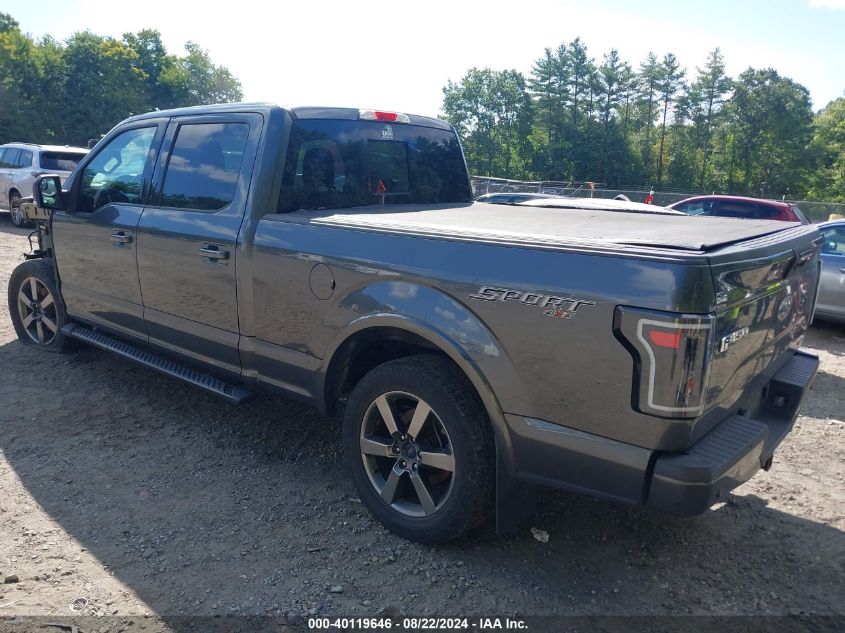 2016 FORD F-150 XLT - 1FTFW1EF7GFB90205