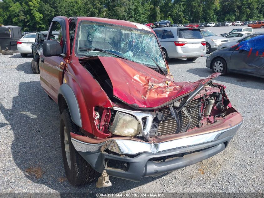 2002 Toyota Tacoma VIN: 5TEWM72N82Z109633 Lot: 40119664