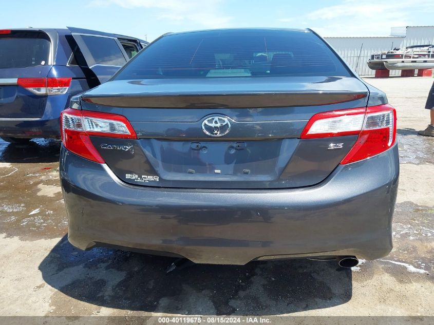 2013 Toyota Camry Se VIN: 4T1BF1FK3DU229899 Lot: 40119675