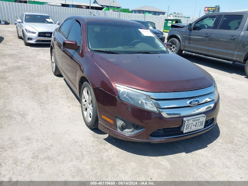 2012 Ford Fusion Se VIN: 3FAHP0HA3CR145832 Lot: 40119688