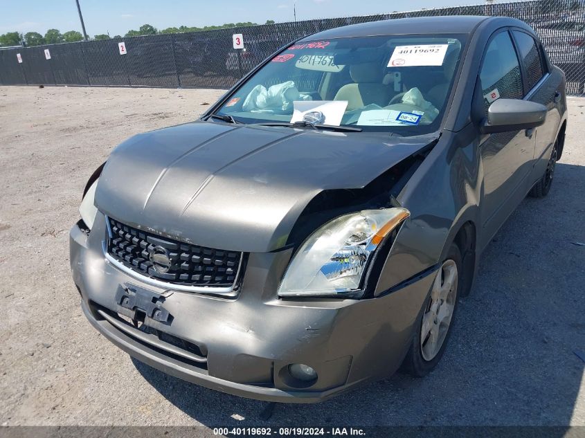 2008 Nissan Sentra 2.0S VIN: 3N1AB61E78L762464 Lot: 40119692