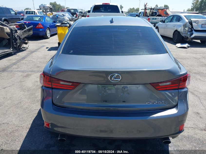 2016 Lexus Is 200T VIN: JTHBA1D22G5017384 Lot: 40119704