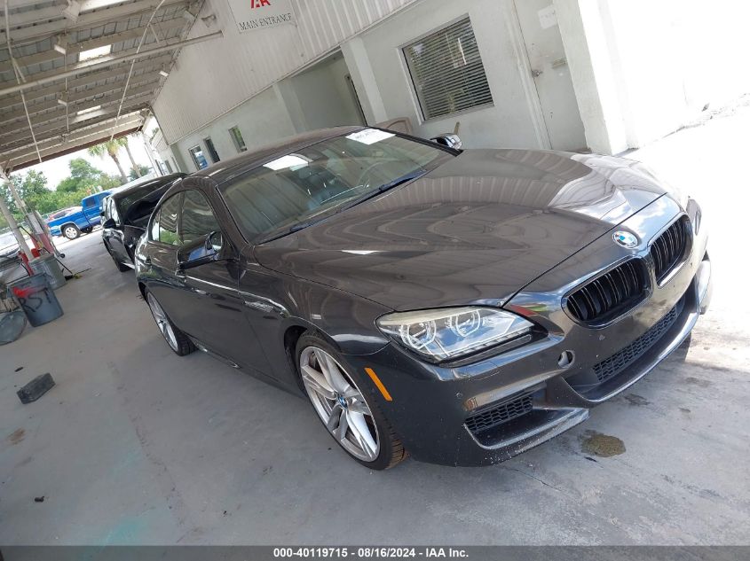 2015 BMW 650I Gran Coupe Xi Gran Coupe VIN: WBA6B4C59FD760929 Lot: 40119715