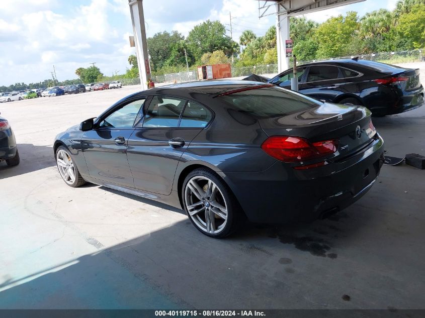 2015 BMW 650I Gran Coupe Xi Gran Coupe VIN: WBA6B4C59FD760929 Lot: 40119715