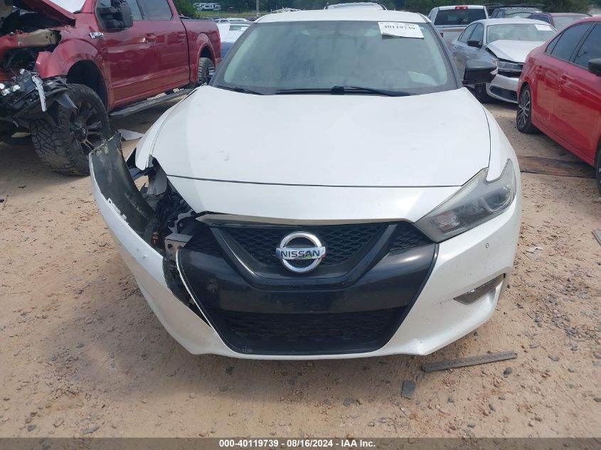 2018 Nissan Maxima 3.5S/Sv/Sl/Sr/Plat VIN: 1N4AA6AP9JC385726 Lot: 40119739