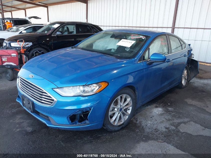 3FA6P0HD4LR189954 2020 FORD FUSION - Image 2