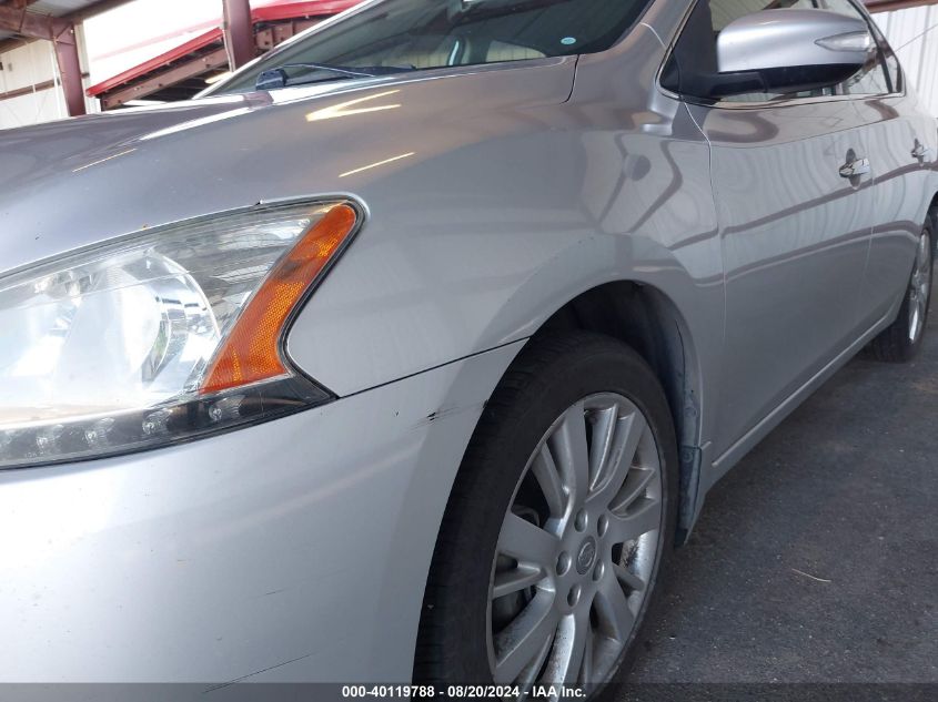 2013 Nissan Sentra S/Sv/Sr/Sl VIN: 3N1AB7AP3DL644235 Lot: 40119788