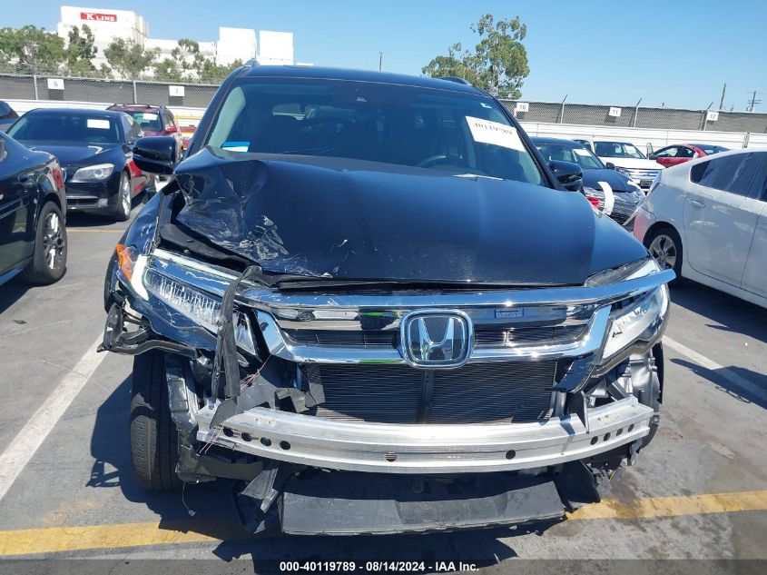 2022 Honda Pilot 2Wd Touring 8 Passenger VIN: 5FNYF5H99NB014716 Lot: 40119789