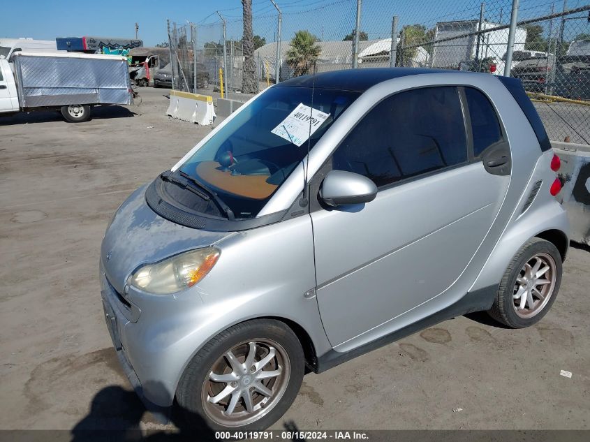 2008 Smart Fortwo Passion/Pure VIN: WMEEJ31X78K155646 Lot: 40119791