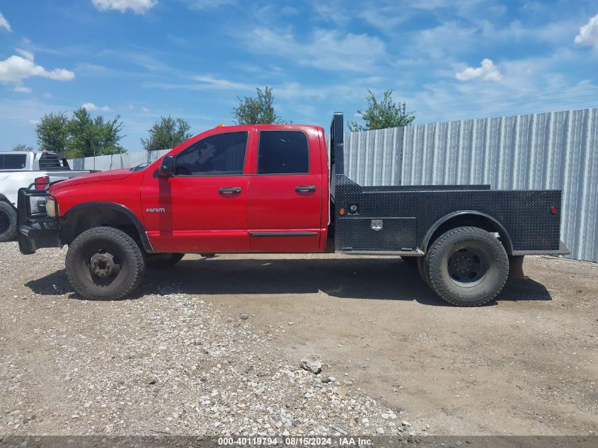 2004 Dodge Ram 3500 Slt/Laramie VIN: 3D7MU48C14G216829 Lot: 40119794