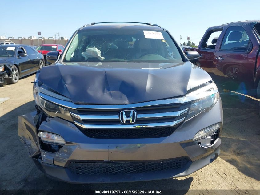 2016 Honda Pilot Ex-L VIN: 5FNYF5H50GB021389 Lot: 40119797